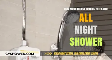 Energy Costs of Running Hot Water Showers Overnight: What to Know