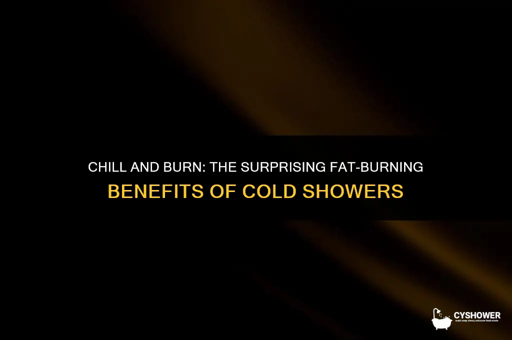 how much fat do you burn by takinga cold shower