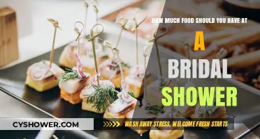 Perfect Bridal Shower Menu: How Much Food to Serve Guests