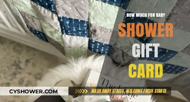 Choosing the Perfect Baby Shower Gift Card Amount