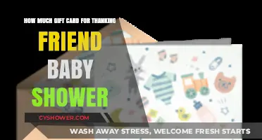 Choosing the Perfect Baby Shower Thank You Gift Card Amount