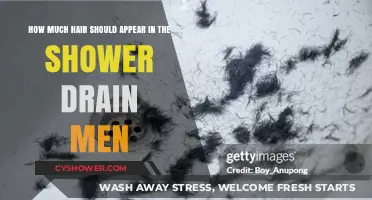 How Much Hair in the Shower Drain is Normal for Men?