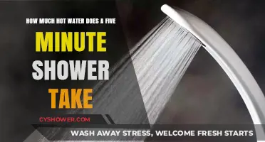 Calculating Hot Water Usage: Five-Minute Shower Consumption Explained
