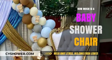 Budgeting for Baby: The Cost of a Baby Shower Chair