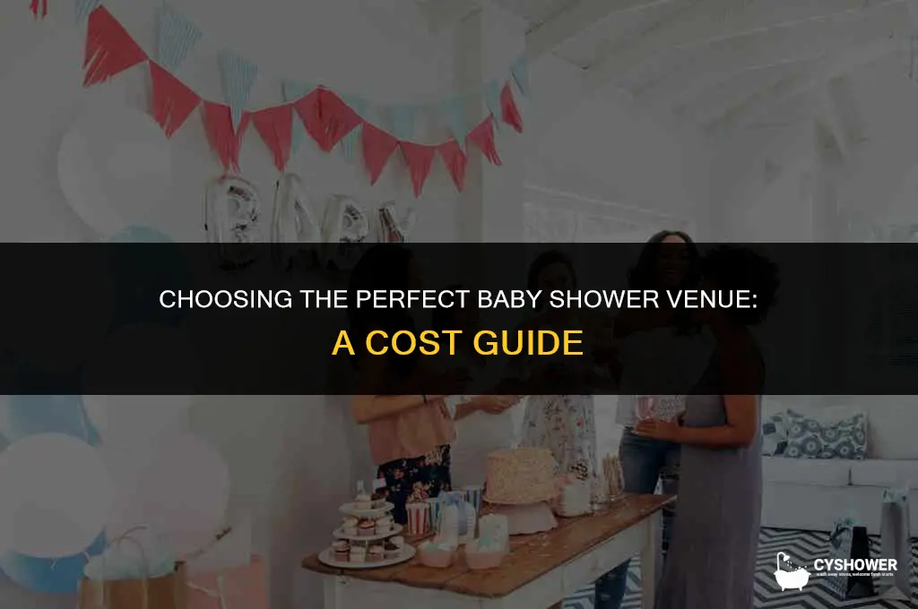 how much is a baby shower venue