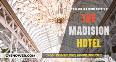 Bridal Shower Costs at Madison Hotel: What to Expect