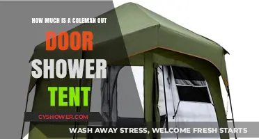 Affordable Coleman Outdoor Shower Tent: Price and Features Guide
