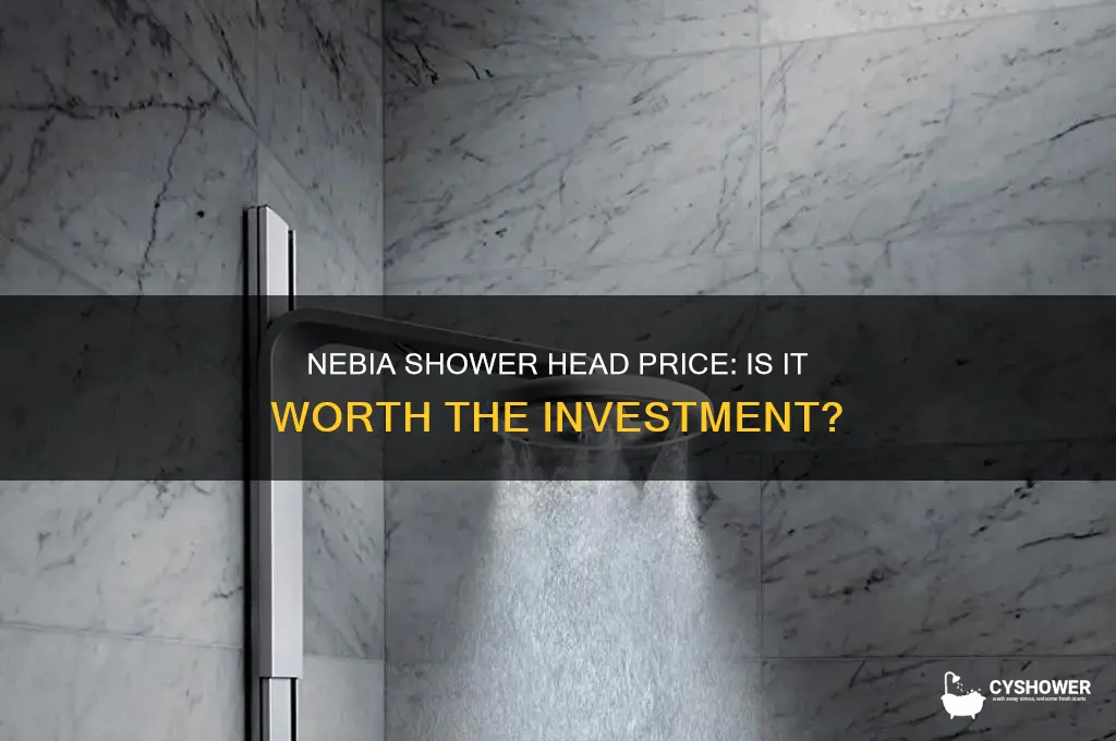 how much is a nebia shower head