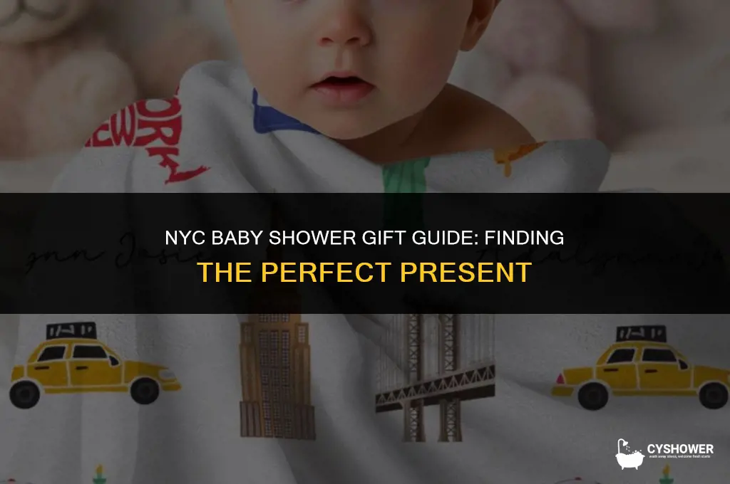 how much is appropriate to give baby shower nyc