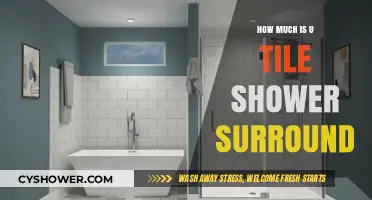 Cost Guide: U Tile Shower Surround Installation Expenses Explained