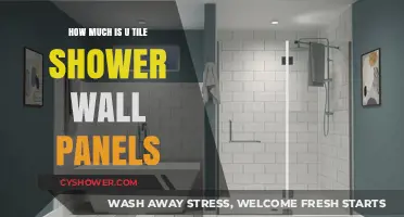 Cost Guide: U Tile Shower Wall Panels Pricing Explained