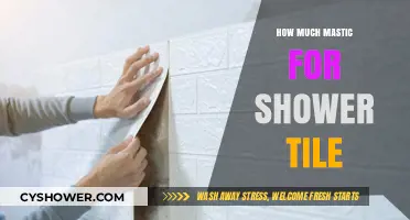 Perfect Shower Tile Installation: Mastic Quantity Guide for DIY Enthusiasts