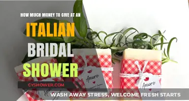 Italian Bridal Shower Gift Etiquette: How Much Money to Give?