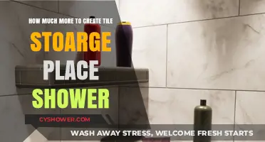 Creating a Tile Shower Storage Space: Costs and Considerations