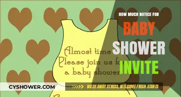Perfect Timing: Crafting the Ideal Baby Shower Invitation Notice
