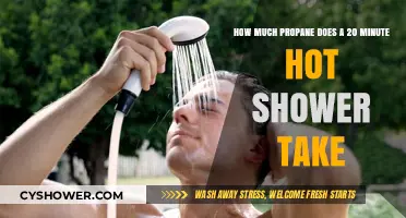 Propane Usage for a 20-Minute Hot Shower: What to Expect