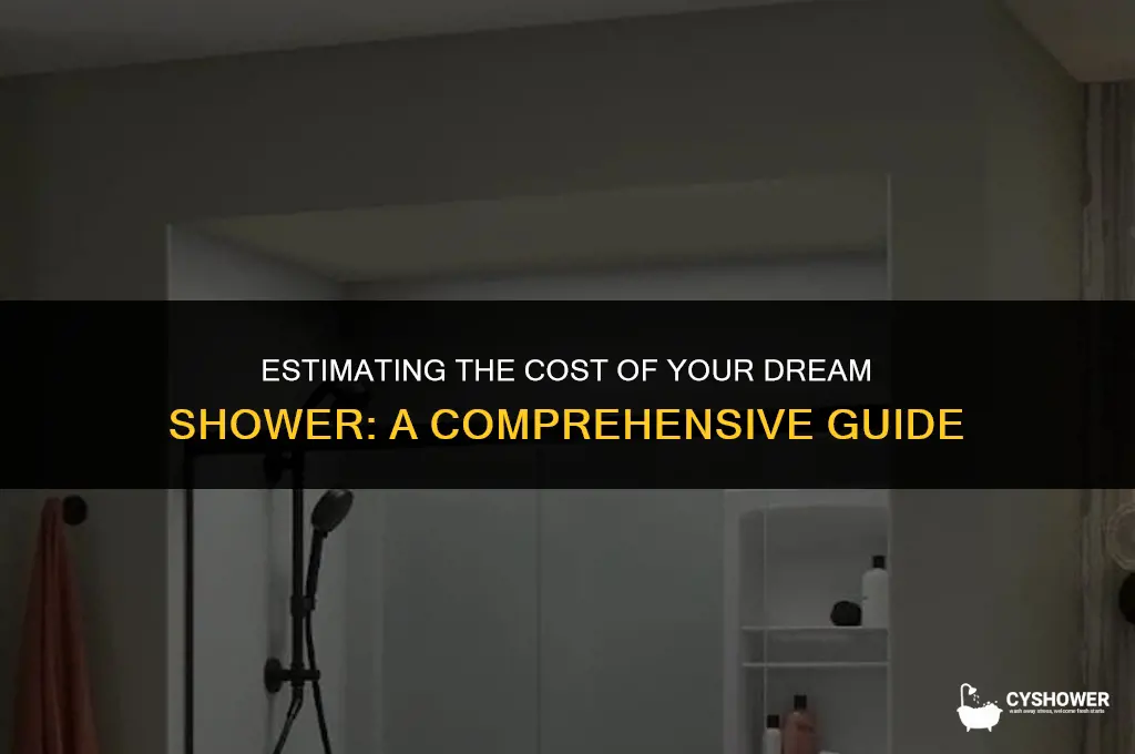 how much should a new shower cost