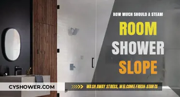 Optimal Slope for Steam Room Showers: A Comprehensive Guide