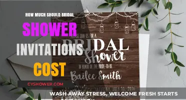Budgeting for Bridal Bliss: Ideal Cost of Shower Invitations