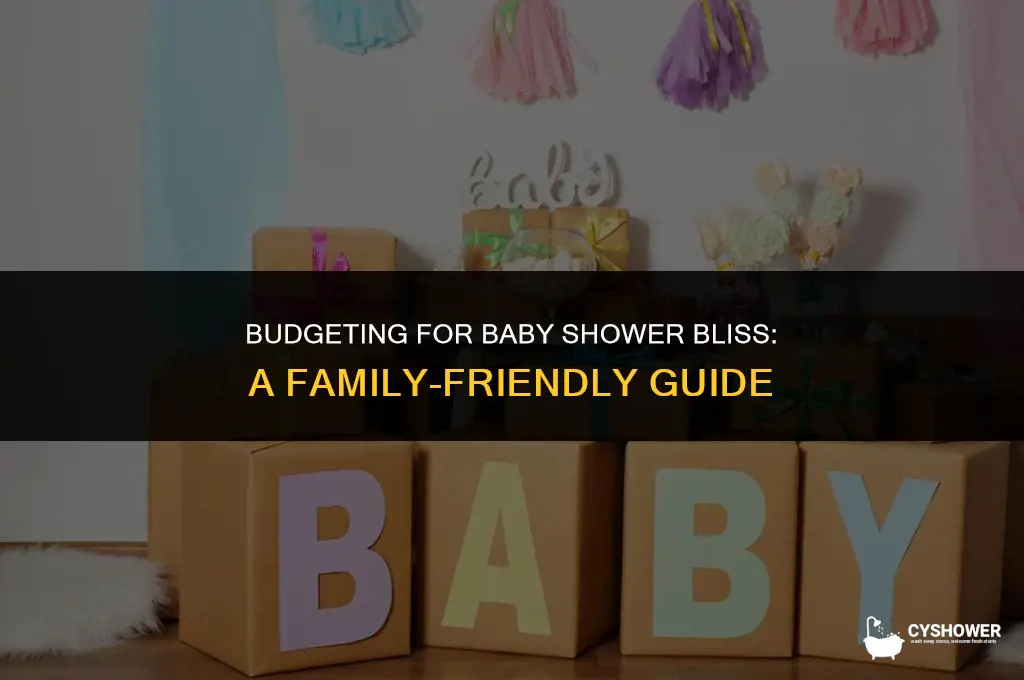 how much should i spend at a baby shower family