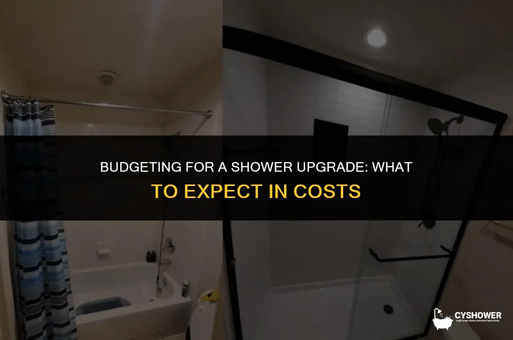 how much should it cost to replace a shower