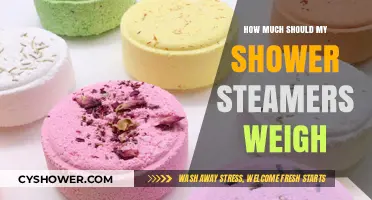 Optimal Weight for Shower Steamers: A Comprehensive Guide