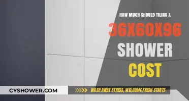 Estimating the Cost of Tiling a 36x60x96 Shower: A Comprehensive Guide