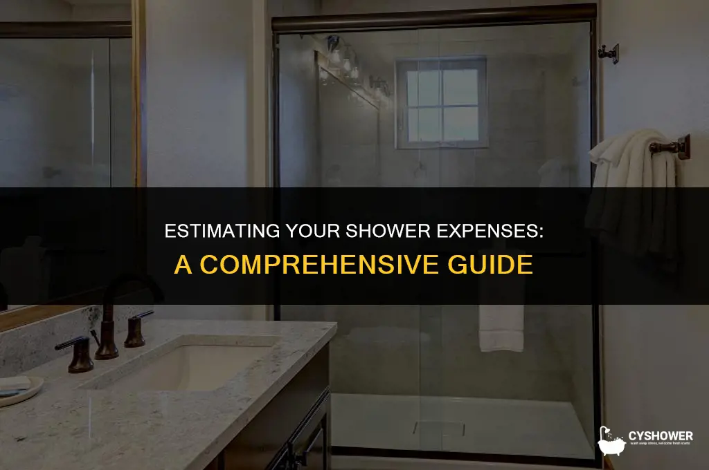 how much shower cost