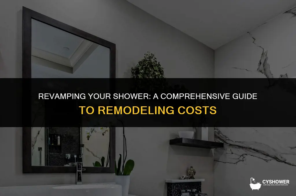 how much shower remodel