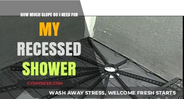 Optimal Slope for a Recessed Shower: A Comprehensive Guide