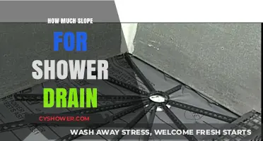 Optimal Slope for Shower Drains: A Comprehensive Guide