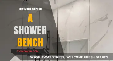 Optimal Slope for Shower Benches: A Comprehensive Guide