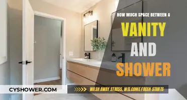 Optimal Space Planning: Vanity to Shower Distance Guide