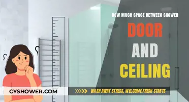 Optimal Shower Door to Ceiling Clearance: A Practical Guide