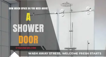 Optimal Shower Door Clearance: How Much Space Do You Need Above?