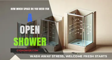 Open Shower Space Requirements: A Comprehensive Guide