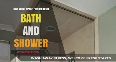 Optimizing Bathroom Space: Separate Bath and Shower Solutions