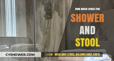 Optimizing Bathroom Space: Shower and Stool Placement Tips