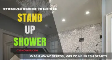 Optimizing Bathroom Space: Bathtub vs. Stand-Up Shower Requirements