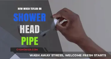 Teflon Tape on Shower Head Pipe: How Much is Enough?