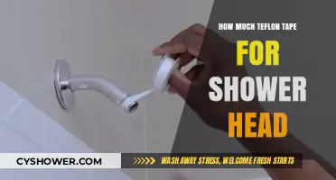Perfect Shower Head Installation: Optimal Teflon Tape Usage Guide