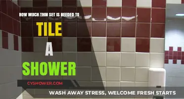 Perfect Shower Tiling: Calculating Thin-Set Mortar Requirements Made Easy