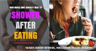 Cleansing Timing: The Optimal Wait After Eating to Shower