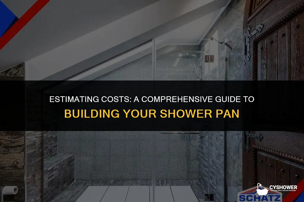 how much to build a shower pan