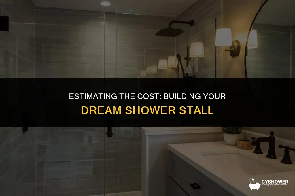 how much to build a shower stall