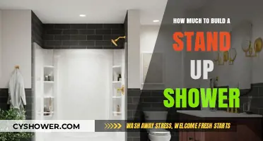 Estimating the Cost of Building a Stand-Up Shower