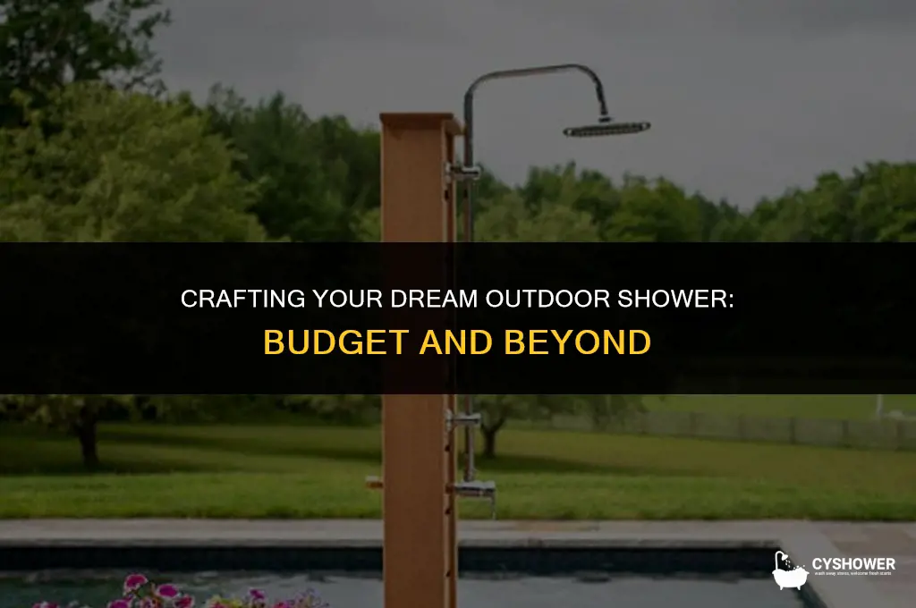 how much to build an outdoor shower