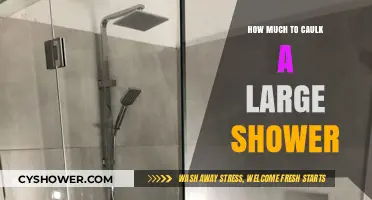 Sealing the Deal: Caulking a Large Shower on a Budget