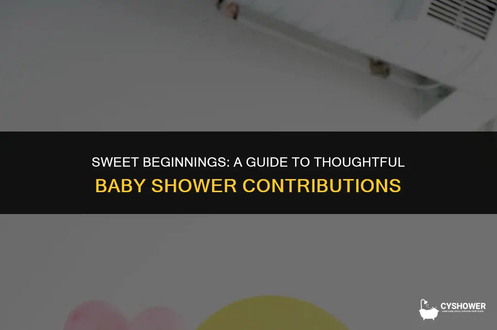 how much to chip in for baby shower