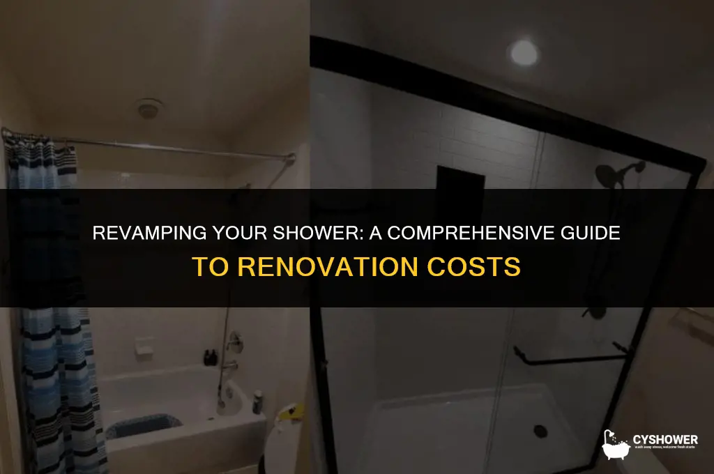how much to completely renovate a shower